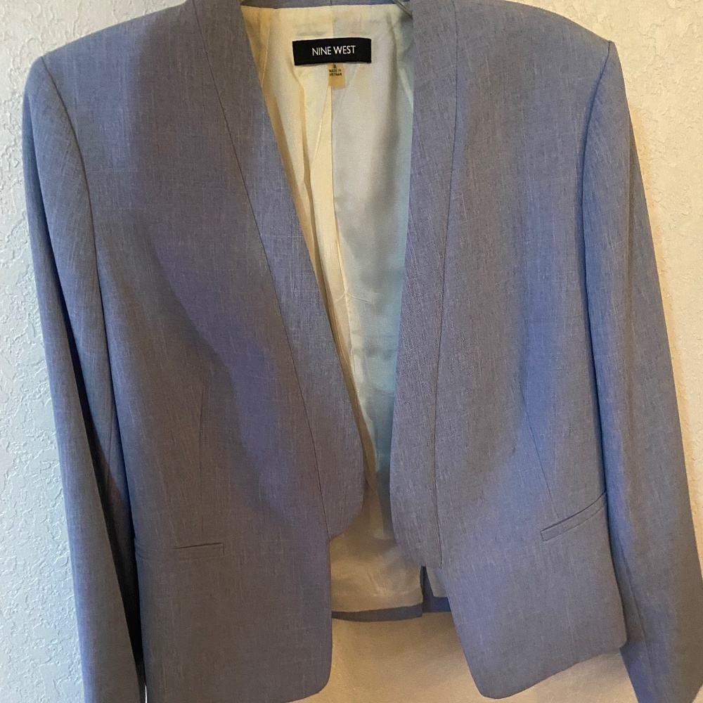 Nine West women’s blue blazer